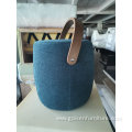 Carry-On Pouf in Round Shape